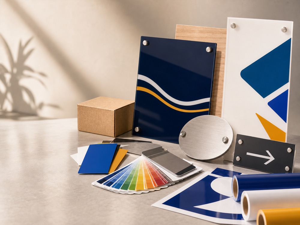 Productos personalizados de rotulación y señalética para tienda online